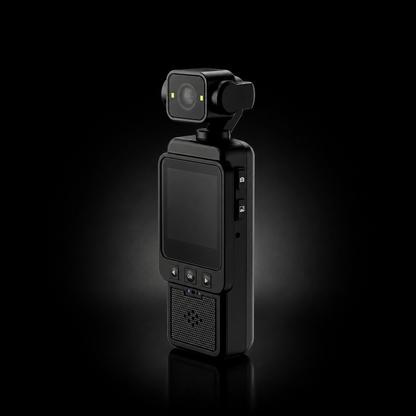Caméra de poche 4K stabilisée – carte 64 Go incluse