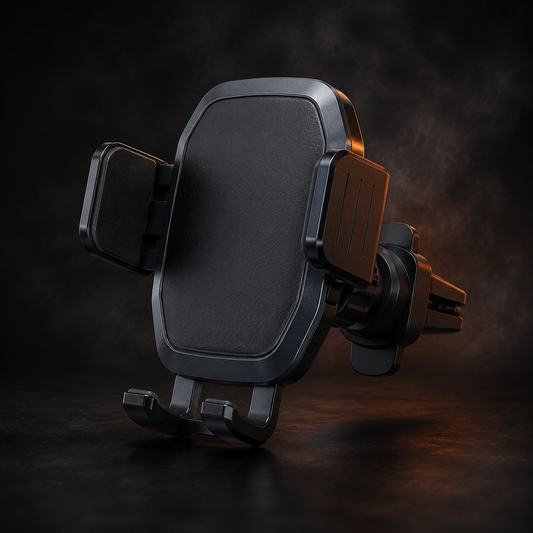 Support Téléphone Voiture à Pince — Stable & Universel