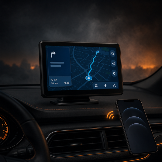 Écran CarPlay & Android Auto Sans Fil 7 Pouces